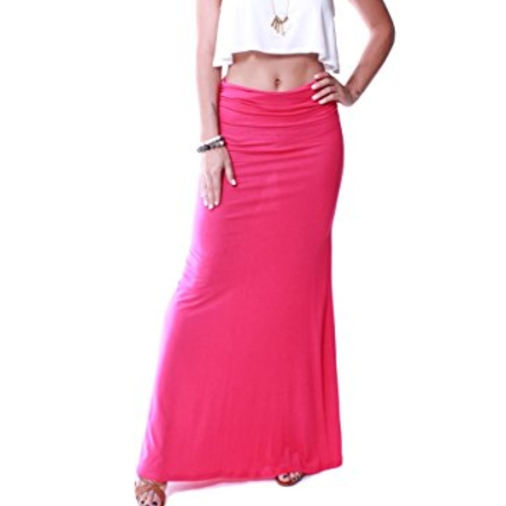 ☘️Maxi Skirt Pink